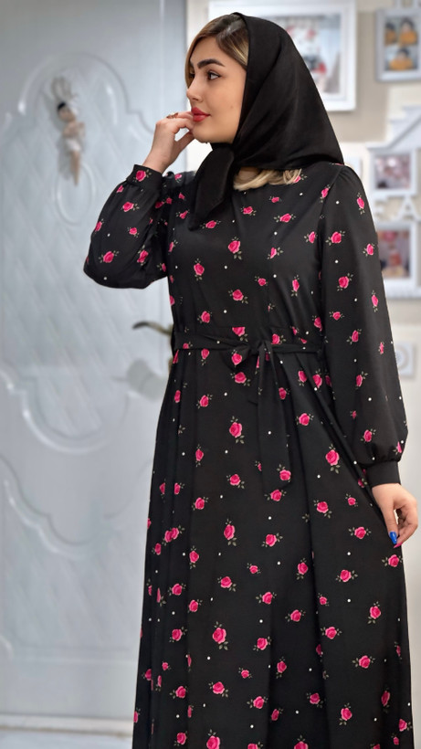 پیراهن زنانه تابستانه طرح ارغوان
