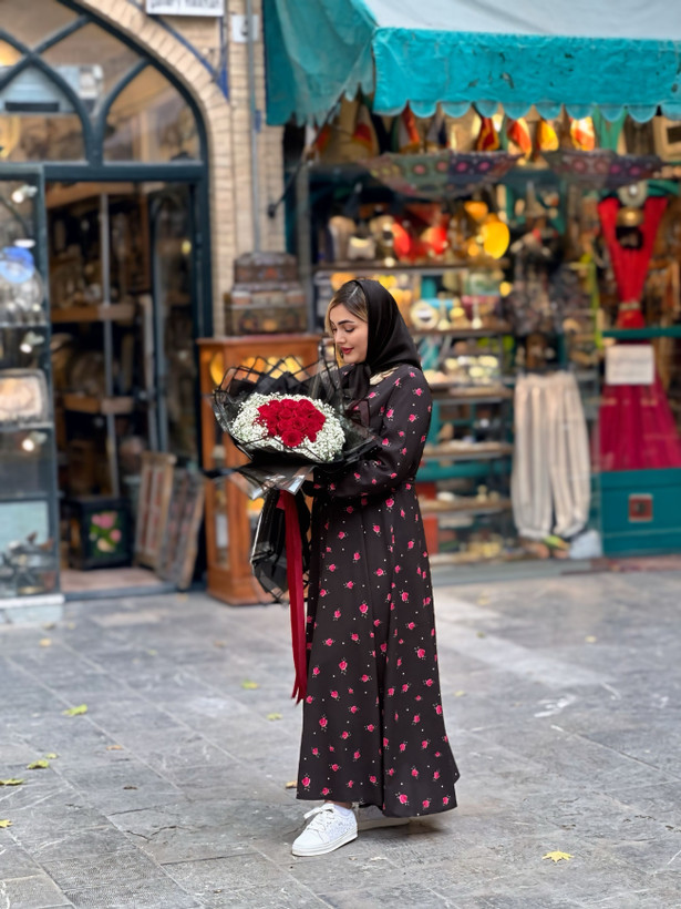 پیراهن زنانه تابستانه طرح ارغوان