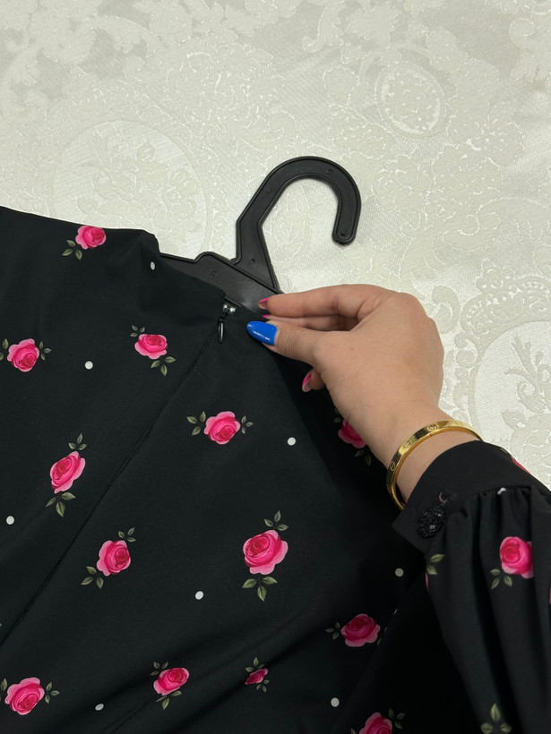 پیراهن زنانه تابستانه طرح ارغوان
