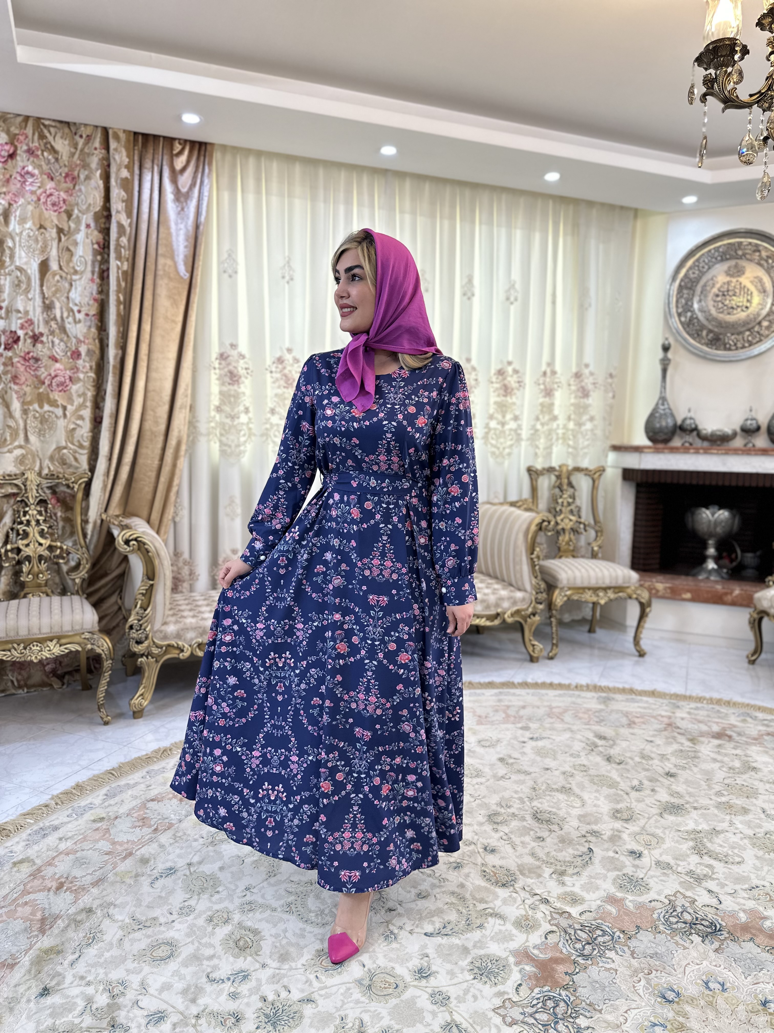 پیراهن زنانه تابستانه طرح پری ناز